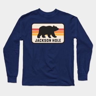 Jackson Hole Wyoming Vacation Bear Grand Teton National Park Long Sleeve T-Shirt